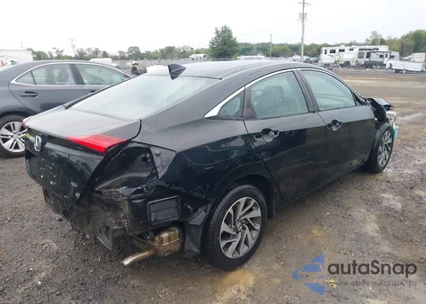 2017 Honda Civic Ex из США, поврежденный, VIN 19XFC2F76HE050096